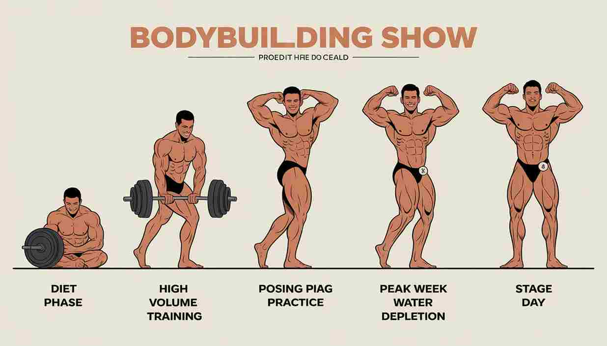 Bodybuilding competition prep step-by-step process for joseph baena